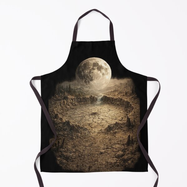 Item preview, Dying Earth Landscape – Climate Change & Global Warming Environmental Awareness Design designed and sold by OrbitOfMind.
