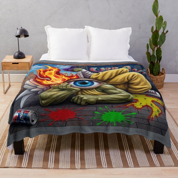 Item preview, Urban Eyeball Monster Graffiti Street Art designed and sold by KabronX.
