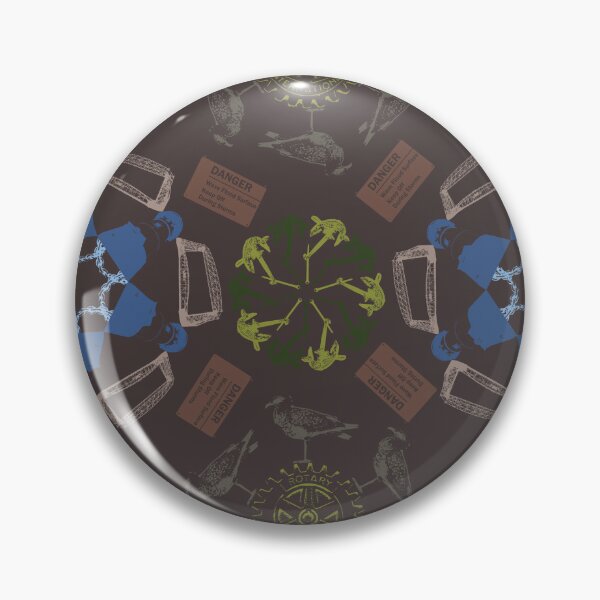 Item preview, Duluth Radial on Brown designed and sold by Digitalmyth's Designs.