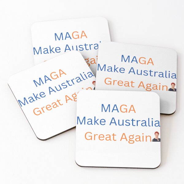 Item preview, Pauline Hanson- MAGA Make Australia Great Again designed and sold by VisionLeeStudio.