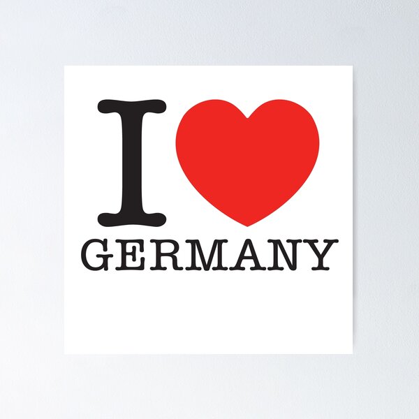 Item preview, I Love Germany designed and sold by shitpostee.
