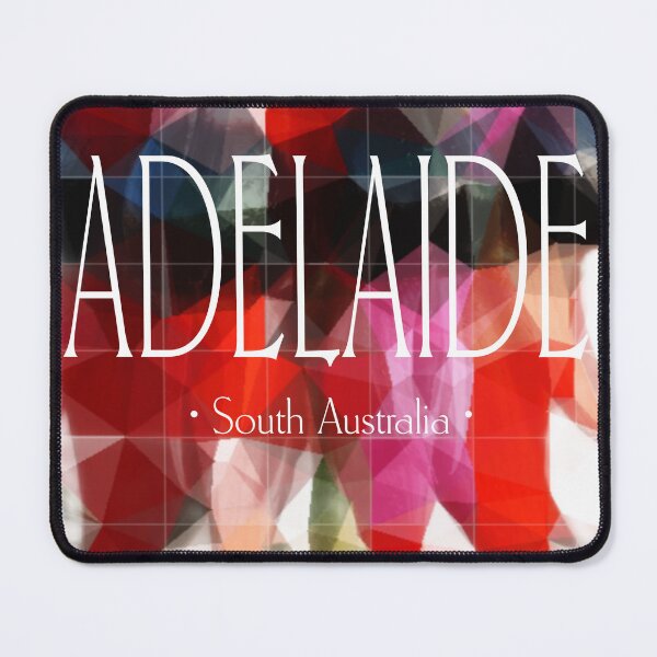 Item preview, Adelaide South Australia with state floral emblem designed and sold by AussieVarsity.