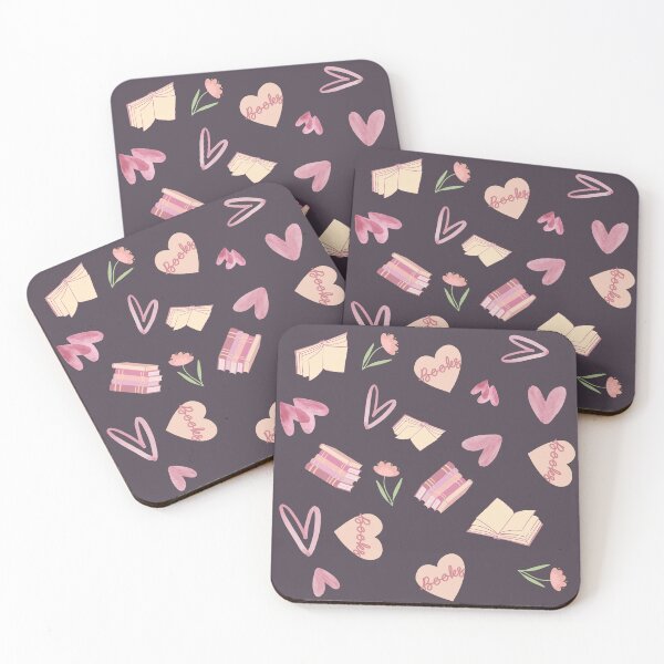 Item preview, Books, Hearts and Flowers - Cutecore Book Aesthetic Design designed and sold by Furkan Al-Gburi.