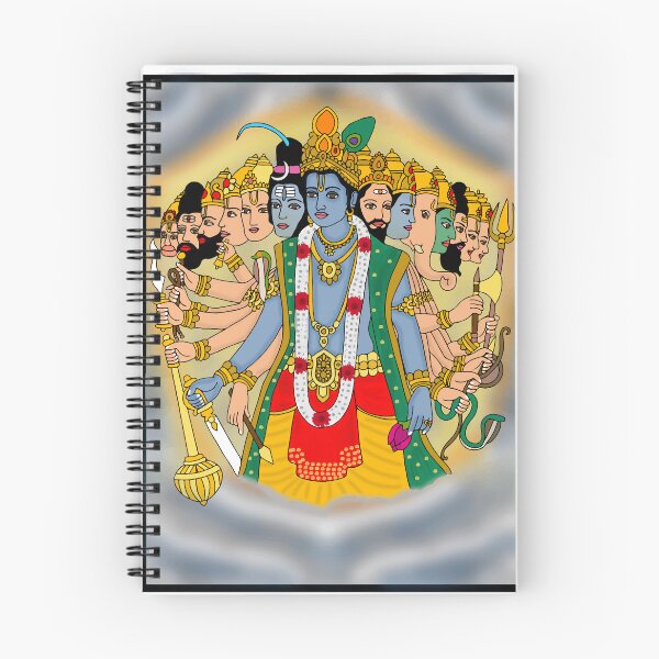 Item preview, Shri Krishna Sacred Illustration – Spiritual Indian Art Design designed and sold by Harshit_Digital_Arts.