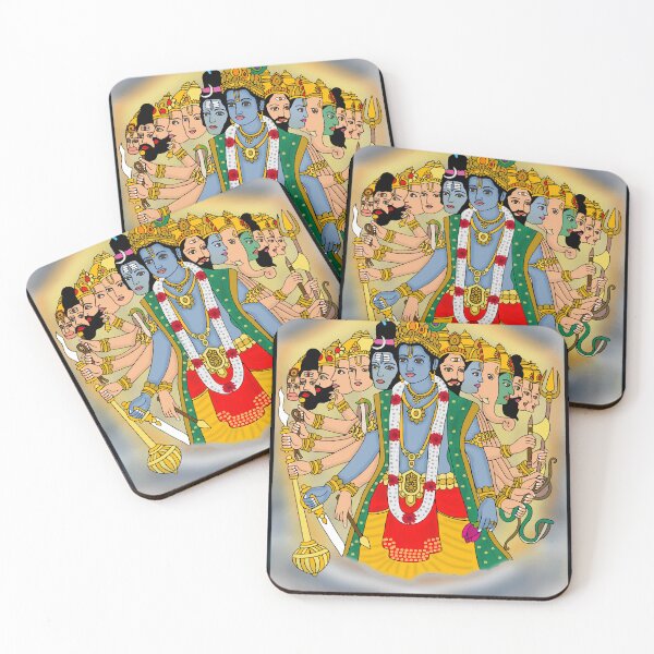 Item preview, Shri Krishna Sacred Illustration – Spiritual Indian Art Design designed and sold by Harshit_Digital_Arts.