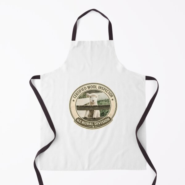 Item preview, certified wool inspector funny lamb farm designed and sold by HaroldG1.
