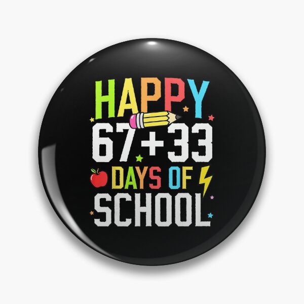 Item preview, Happy 67th Day of School Colorful Teacher Celebration designed and sold by gladysenglish.