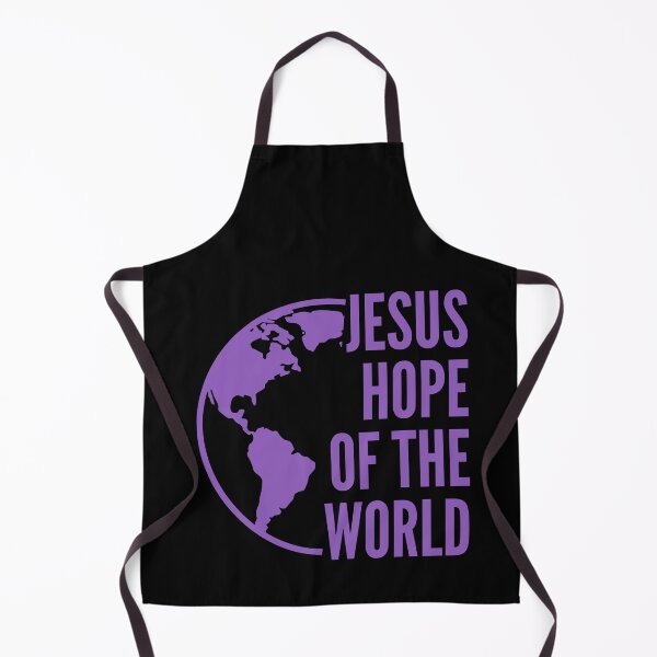 Item preview, Jesus – Hope of the World - Purple Typography Design designed and sold by MoriaStore.
