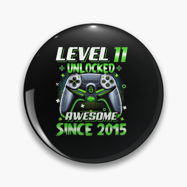 Item preview, Level 11 Unlocked Gamer 11th Birthday Gaming Controller designed and sold by FGTV2021.