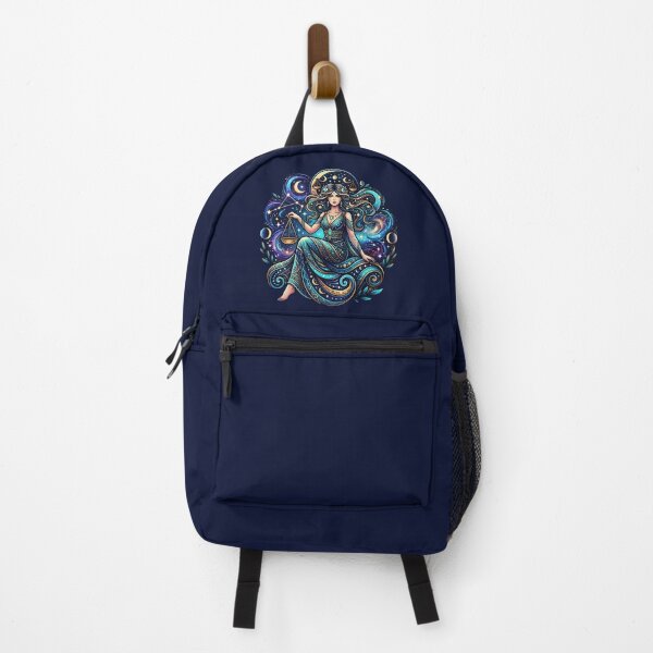 Item preview, Celestial Libra Zodiac Goddess Astrology Art designed and sold by Dakson Design - Fantasy Art.
