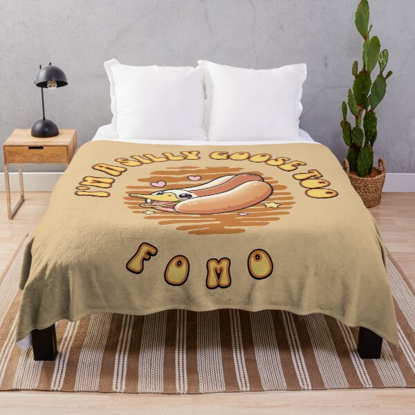 Item preview, Silly Goose Hotdog FOMO designed and sold by Shy Fractal Designs.