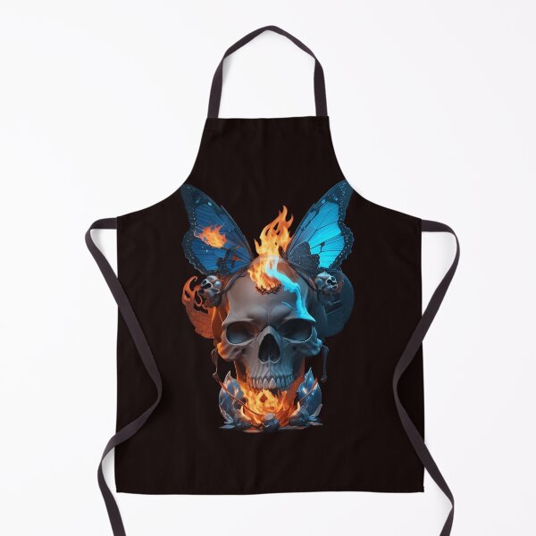 Item preview, Skull Water Fire Harmony designed and sold by YokaiFujin.