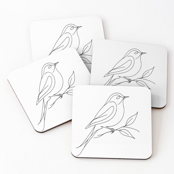 Item preview, Minimalist One Line Bird Drawing | Modern Continuous Line Art Bird | Aesthetic Minimal Wall Art designed and sold by ArtWaveStudio8.