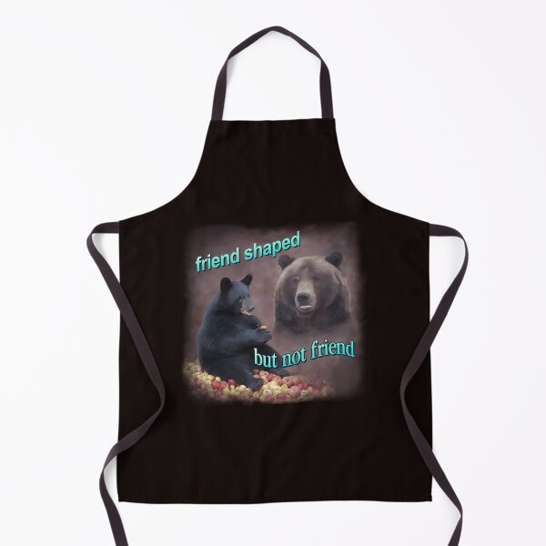Item preview, Bears Friend Shaped But Not Friend Word Art Meme designed and sold by ZACKBLOO.