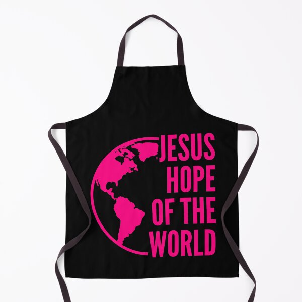 Item preview, Jesus – Hope of the World - Pink Typography Design designed and sold by MoriaStore.