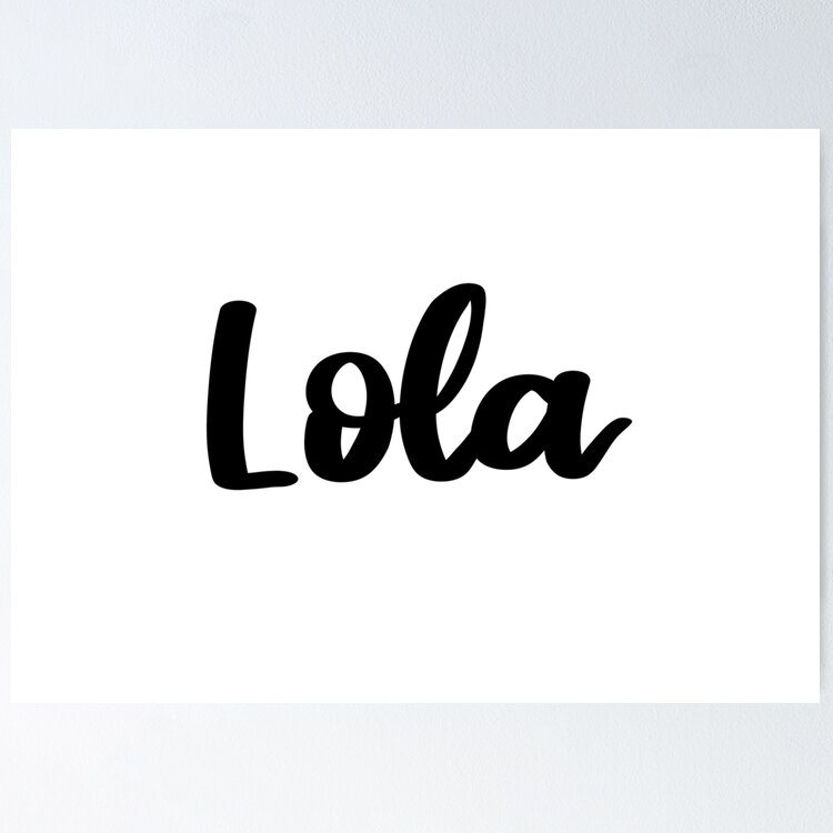 Lola  Sticker for Sale by ellietography