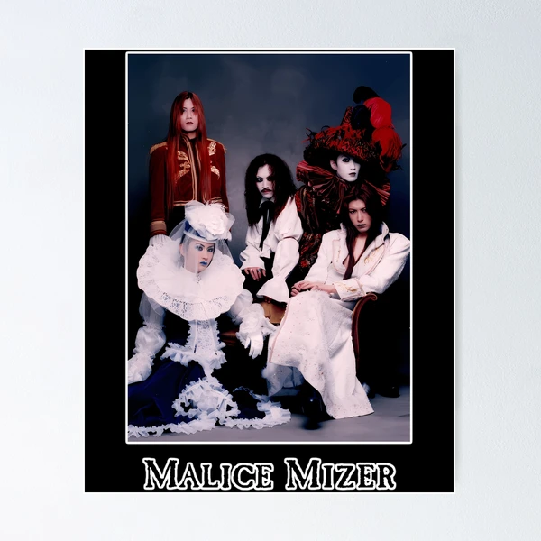 Malice Mizer - Early Gackt Voyage Era Band Picture (Japanese Rock