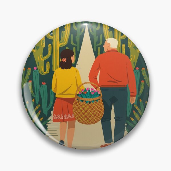 Item preview, Classic Mexican Folk Art - The Shared Harvest Walk designed and sold by VizualBites.