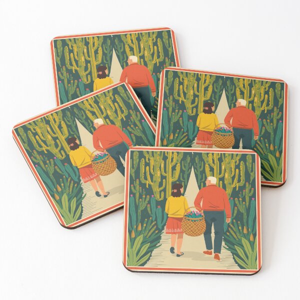 Item preview, Classic Mexican Folk Art - The Shared Harvest Walk designed and sold by VizualBites.