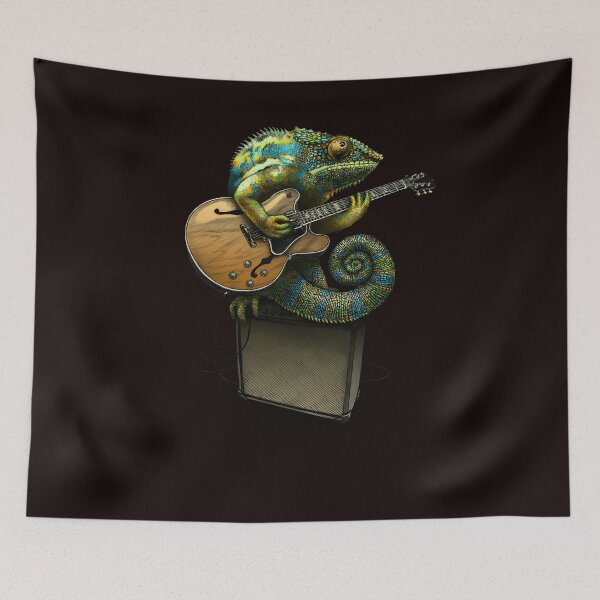 Item preview, Chameleon Plays The Blues... Plus A Few Other Colors designed and sold by ZACKBLOO.