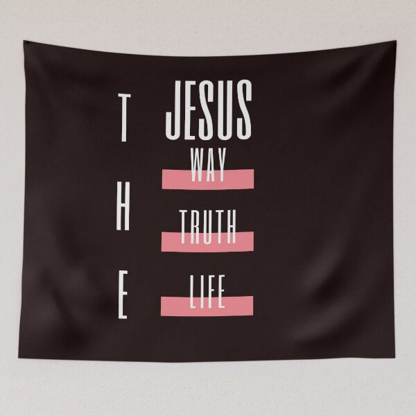 Item preview, Jesus the way the truth the life designed and sold by Tripp Art Studio.