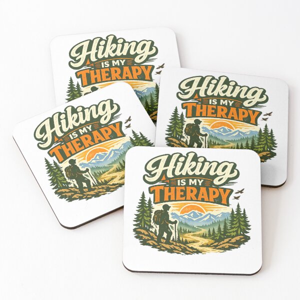 Item preview, Hiking Is My Therapy designed and sold by PACERENE.
