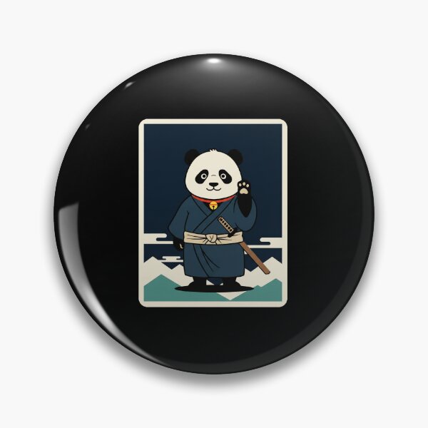 Item preview, Samurai Panda Cute Japanese Warrior Illustration designed and sold by JordynLadukeg65.