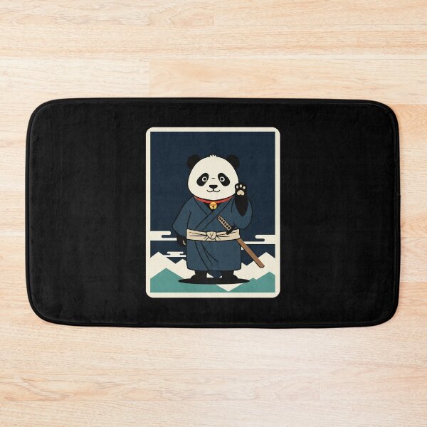 Item preview, Samurai Panda Cute Japanese Warrior Illustration designed and sold by JordynLadukeg65.