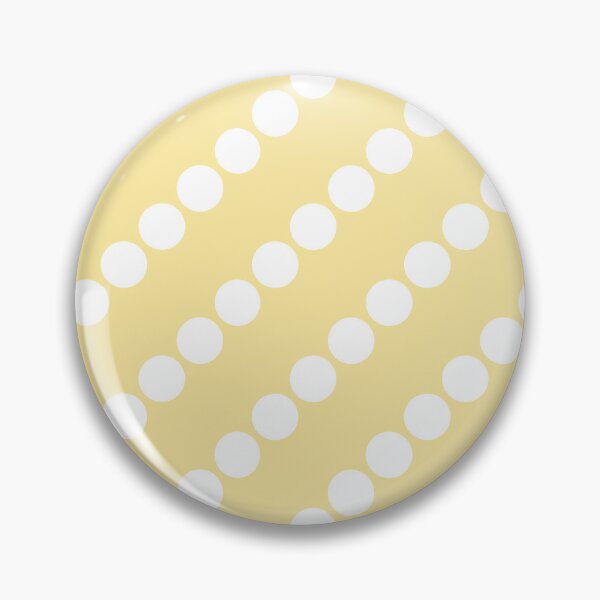 Item preview, White Polka Dots on Pastel Yellow(CL) designed and sold by POLKAIWERX.