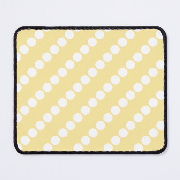 Item preview, White Polka Dots on Pastel Yellow(CL) designed and sold by POLKAIWERX.