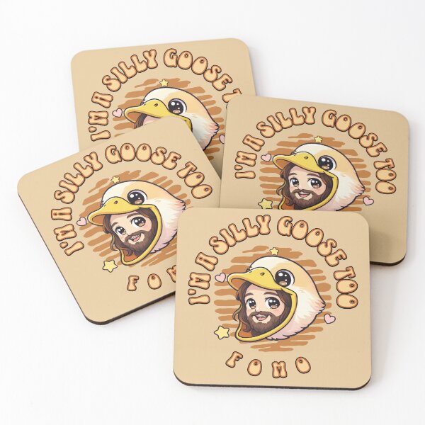 Item preview, Silly Goose Jesus FOMO designed and sold by Shy Fractal Designs.