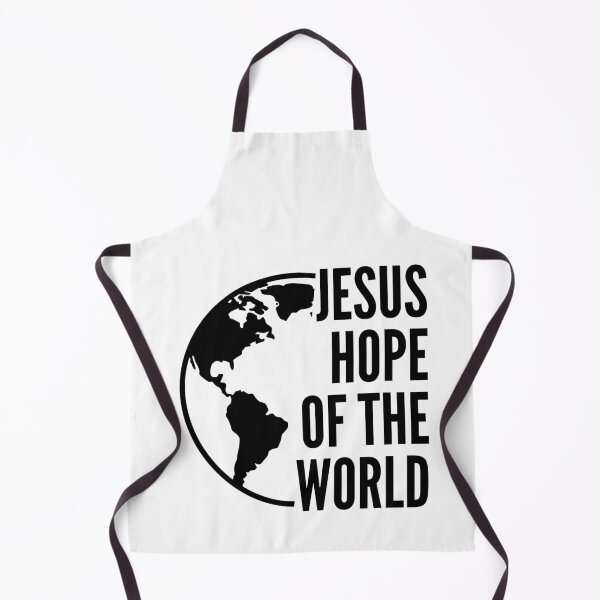 Item preview, Jesus – Hope of the World - Black Typography Design designed and sold by MoriaStore.