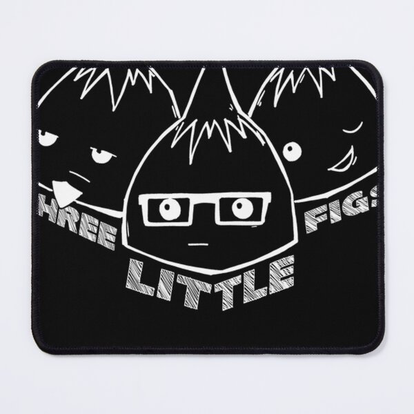 Item preview, Three Little Figs - Rock Band Logo - Negative Art designed and sold by dotshy.