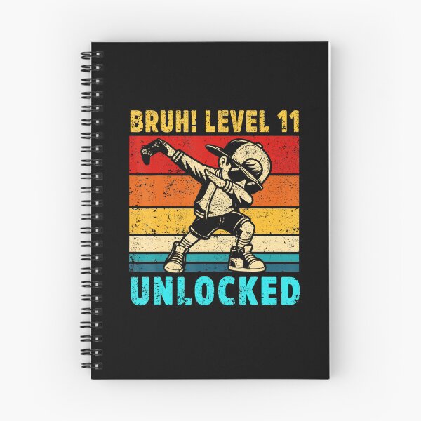 Item preview, Bruh Level 11 Unlocked Funny Birthday Dabbing Kid designed and sold by FGTV2021.