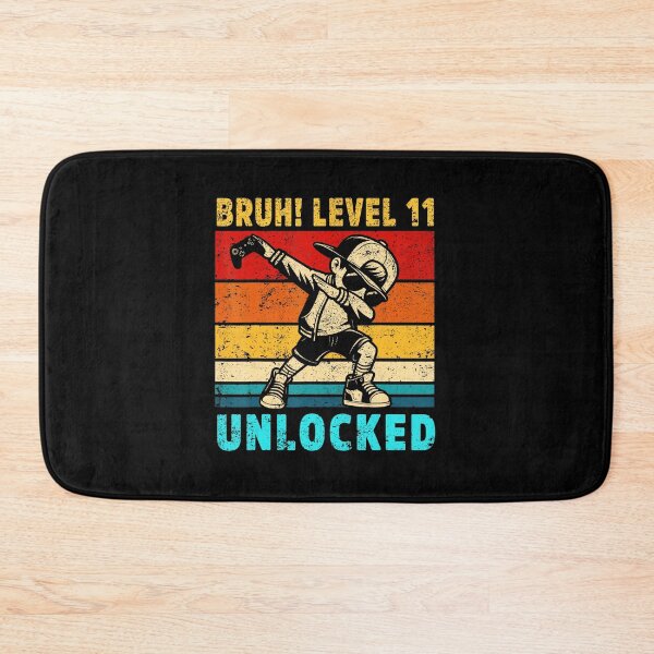Item preview, Bruh Level 11 Unlocked Funny Birthday Dabbing Kid designed and sold by FGTV2021.