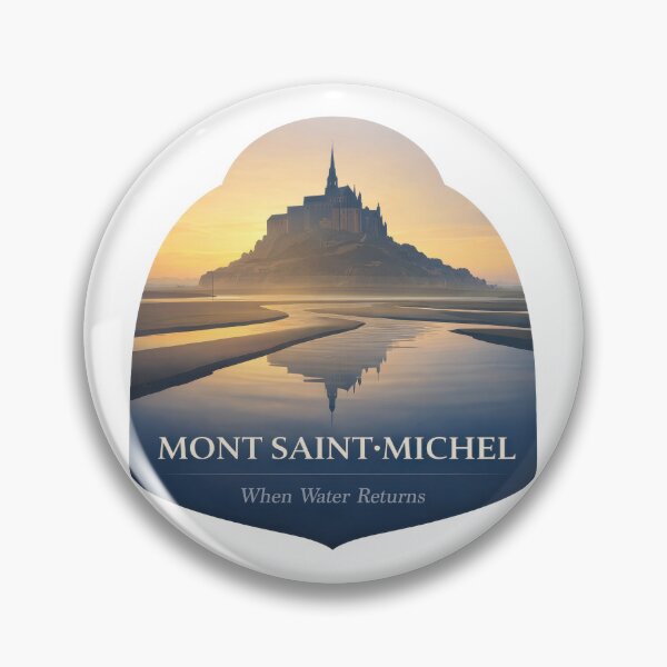 Item preview, Mont Saint Michel Between Tides designed and sold by EdvvinStudios.