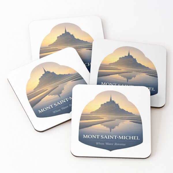 Item preview, Mont Saint Michel Between Tides designed and sold by EdvvinStudios.