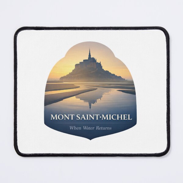 Item preview, Mont Saint Michel Between Tides designed and sold by EdvvinStudios.