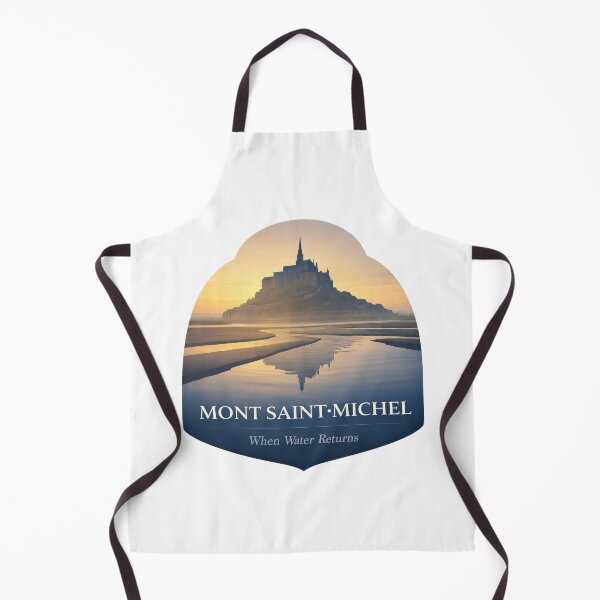 Item preview, Mont Saint Michel Between Tides designed and sold by EdvvinStudios.