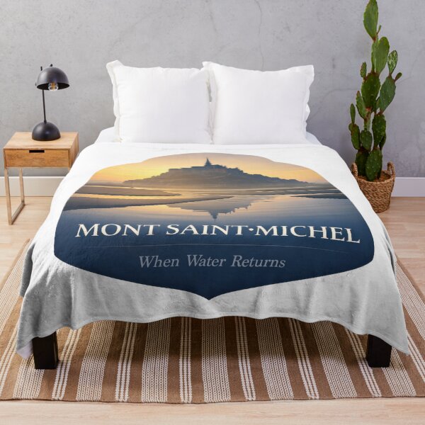 Item preview, Mont Saint Michel Between Tides designed and sold by EdvvinStudios.