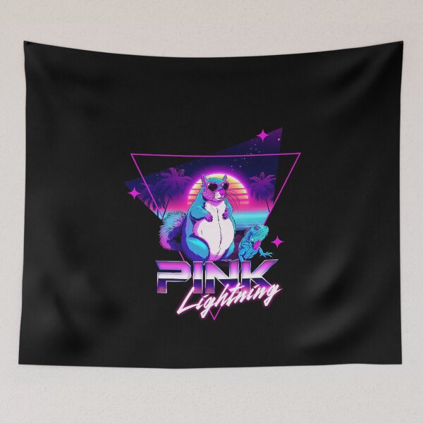 Item preview, Pink Lightning Thumbelina Retro Wave  designed and sold by HaroldG1.