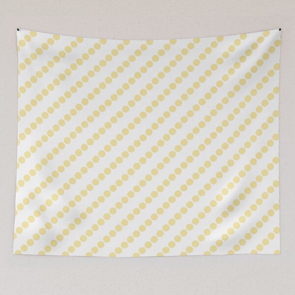 Item preview, Pastel Yellow Polka Dots on White(CL) designed and sold by POLKAIWERX.