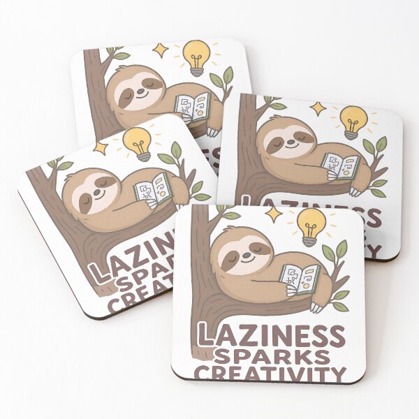 Item preview, Cute Sloth Relaxing designed and sold by Print75.