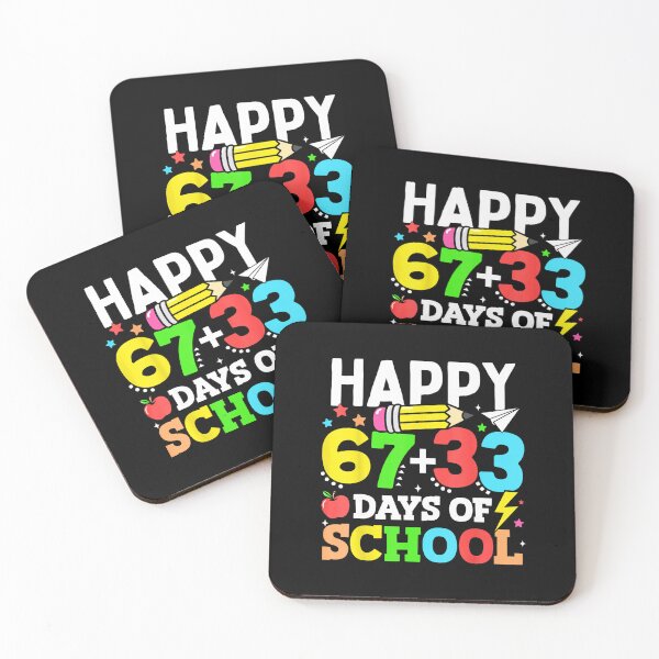 Item preview, Happy 67 + 33 Days of School Funny Math Celebration designed and sold by gladysenglish.