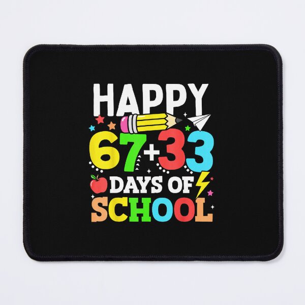 Item preview, Happy 67 + 33 Days of School Funny Math Celebration designed and sold by gladysenglish.