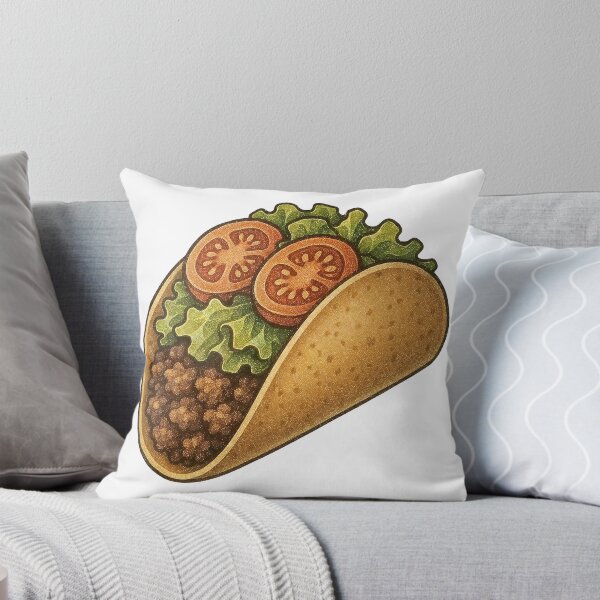 Item preview, A delicious taco on transparent background designed and sold by Creative88Art.