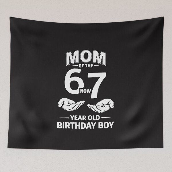Item preview, I Was 6 Now I'm 7 Funny 7 Year Old Birthday Meme Gift designed and sold by kiralynstration.