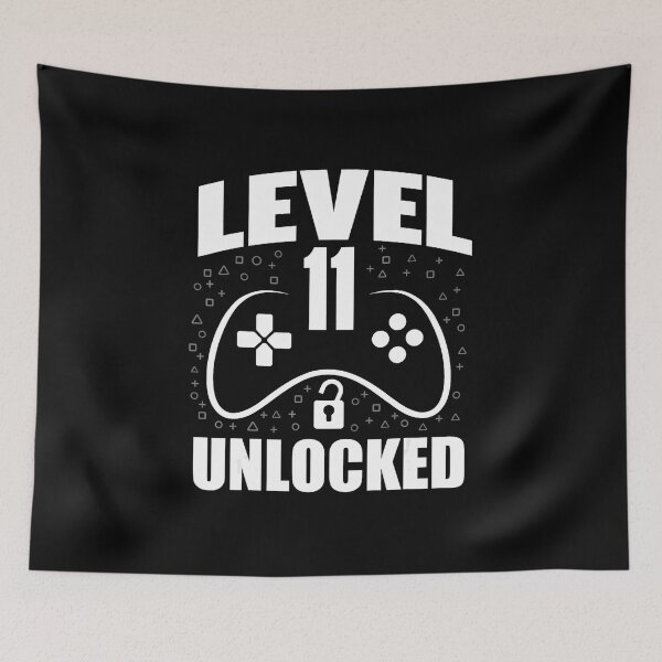 Item preview, Level 11 Unlocked Gamer 11th Birthday Gaming  designed and sold by FGTV2021.