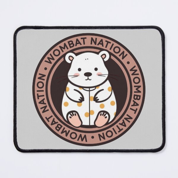 Item preview, Wombat Nation Logo designed and sold by pUNKnown.