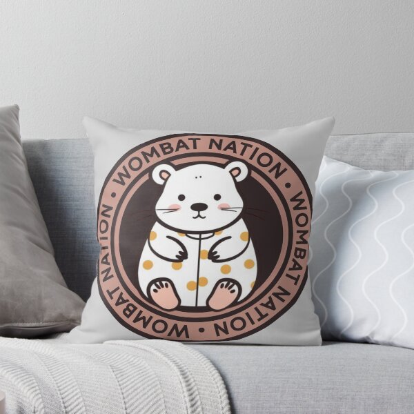 Item preview, Wombat Nation Logo designed and sold by pUNKnown.